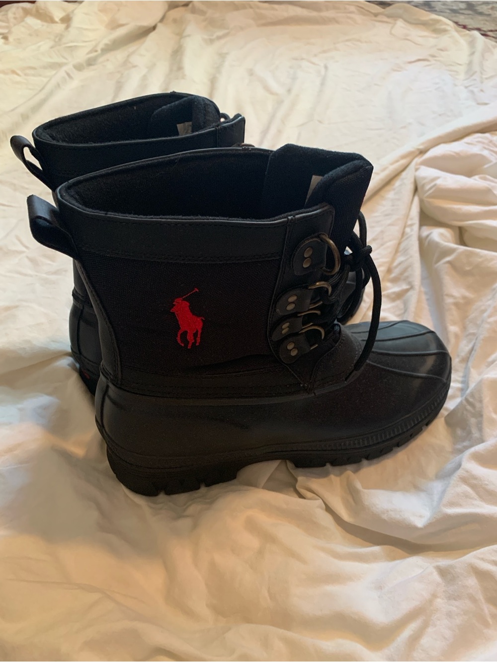 Polo Ralph Lauren Crestwick Boots Mens Size 10 D - Picture 4 of 11
